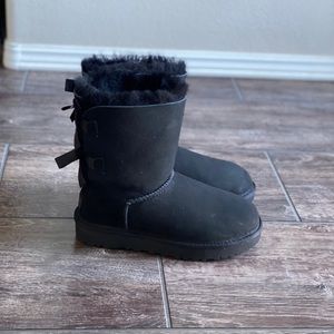 New UGG Women’s Bailey Bow II Boot in Black